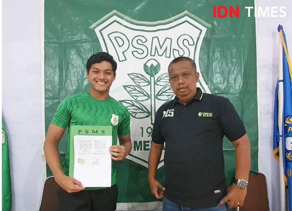 Adi Satryo resmi memperkuat PSMS (IDN Times/Hasudungan)