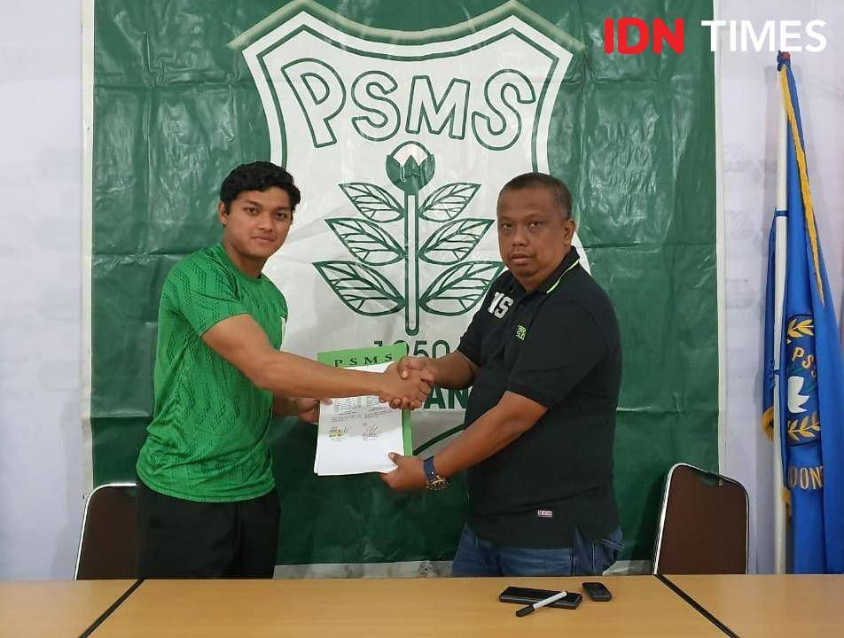 Adi Satryo resmi memperkuat PSMS (IDN Times/Hasudungan)