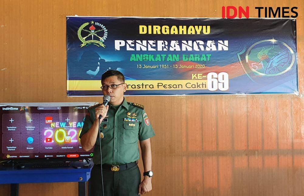 Kepala Penerangan Kodam (Kapendam) VI/ Mulawarman, Kolonel Kav Dino Martino, S.I.P. (IDN Times/Mela Hapsari)