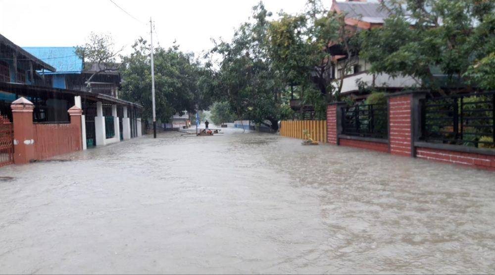 Banjir di Kelurahan Palanro, Kecamtan Mallusetasi, Barru, Minggu (12/1). IDN Times/Istimewa