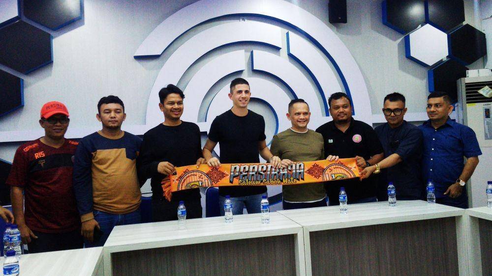 Bruno Dybal bergabung dengan Persiraja Banda Aceh (IDN Times/Saifullah)