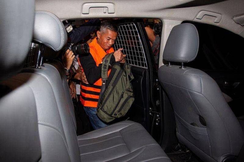 (Eks komisioner KPU Wahyu Setiawan) ANTARA FOTO/Dhemas Reviyanto