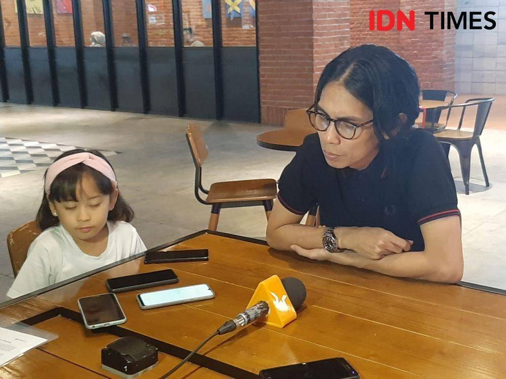 Angga Sasongko, produser film NKCTHI saat sesi wawancara dengan media. 12 Januari 2020. IDN Times/Klara Livia
