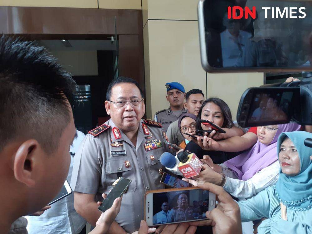 Kapolda Jatim Irjen Pol Luki Hermawan saat wawancara soal investasi MeMiles, Senin (13/1). IDN Times/Ardiansyah Fajar