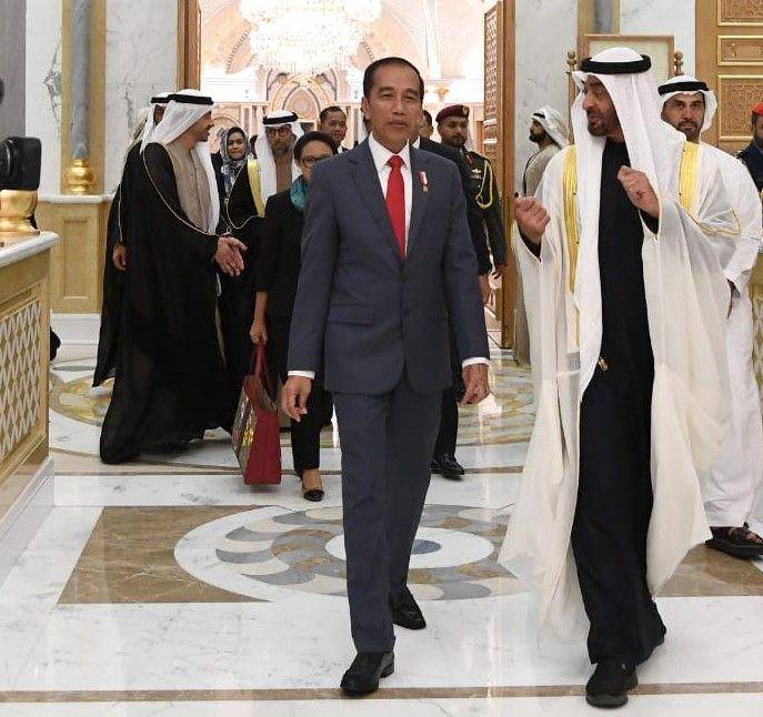 Presiden Jokowi di Abu Dhabi (Dok. Biro Pers Kepresidenan)