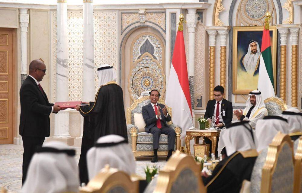 Presiden Jokowi di Abu Dhabi (Dok. Biro Pers Kepresidenan)