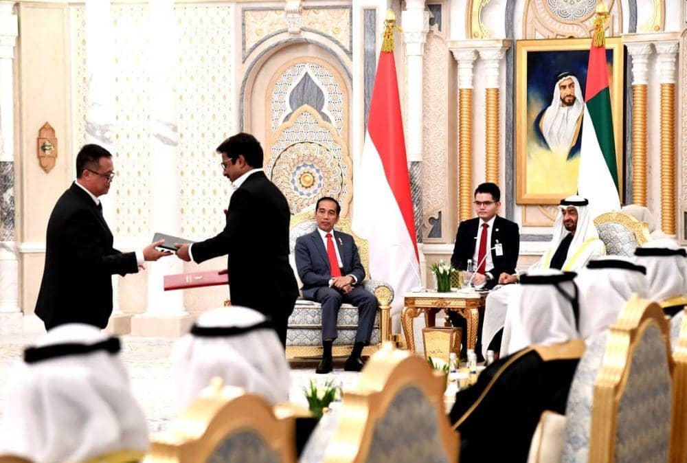 Presiden Jokowi di Abu Dhabi (Dok. Biro Pers Kepresidenan)