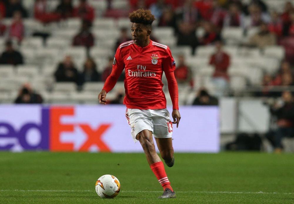 Gelandang muda Benfica, Gedson Fernandes. Twitter/@BBCSport