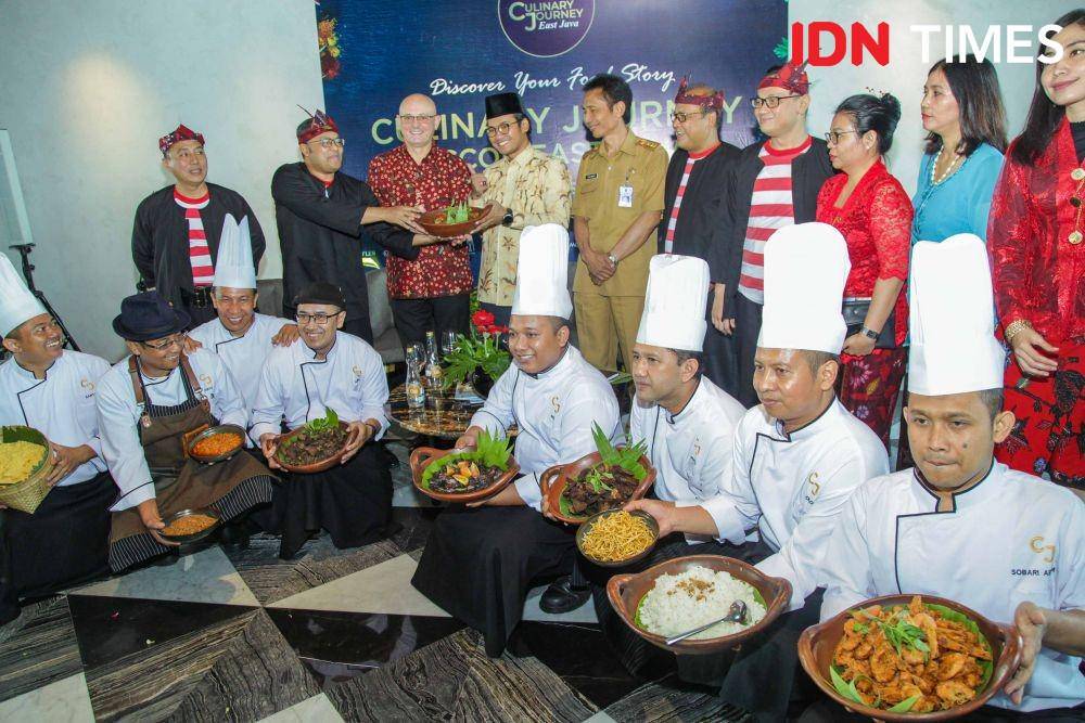 Suasana pembukaan Culinary Journey East Java 2020. (IDN Times/Reza Iqbal)