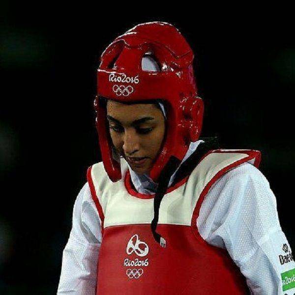Kimia Alizadeh usai menjalani laga. instagram.com/kimiya.alizade