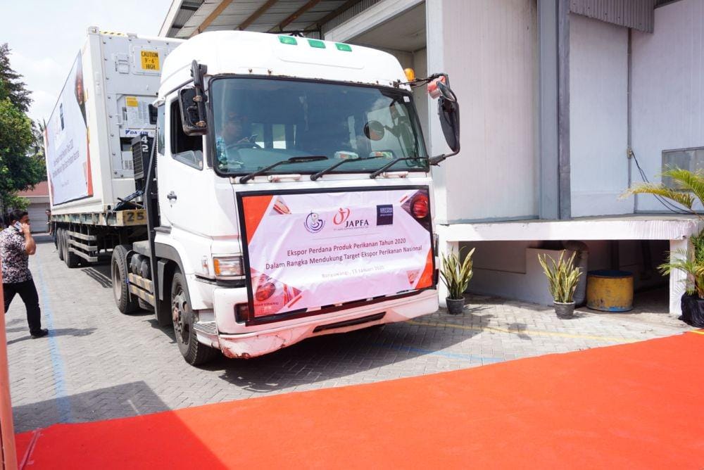 Ekspor produk budidaya perikanan di awal tahun 2020 senilai Rp 13 miliar, mulai dari olahan sidat, fillet, ikan tilapia dan pakan udang. Produk tersebut diekspor ke Jepang, Amerika Filipina dan Timor Leste. IDN Times/Mohamad Ulil Albab