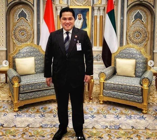 Menteri BUMN Erick Thohir, Istagram/@erickthohir