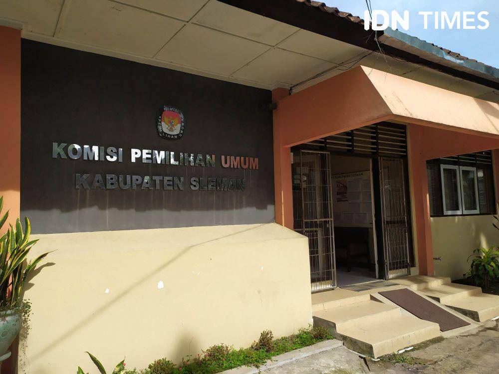 Kantor KPU Sleman. IDN Times/Siti Umaiyah