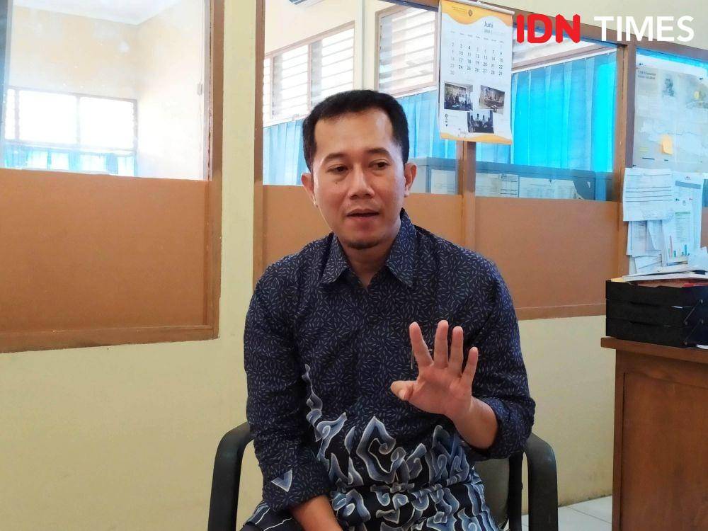 Ketua KPU Sleman, Trapsi Haryadi. IDN Times/Siti Umaiyah