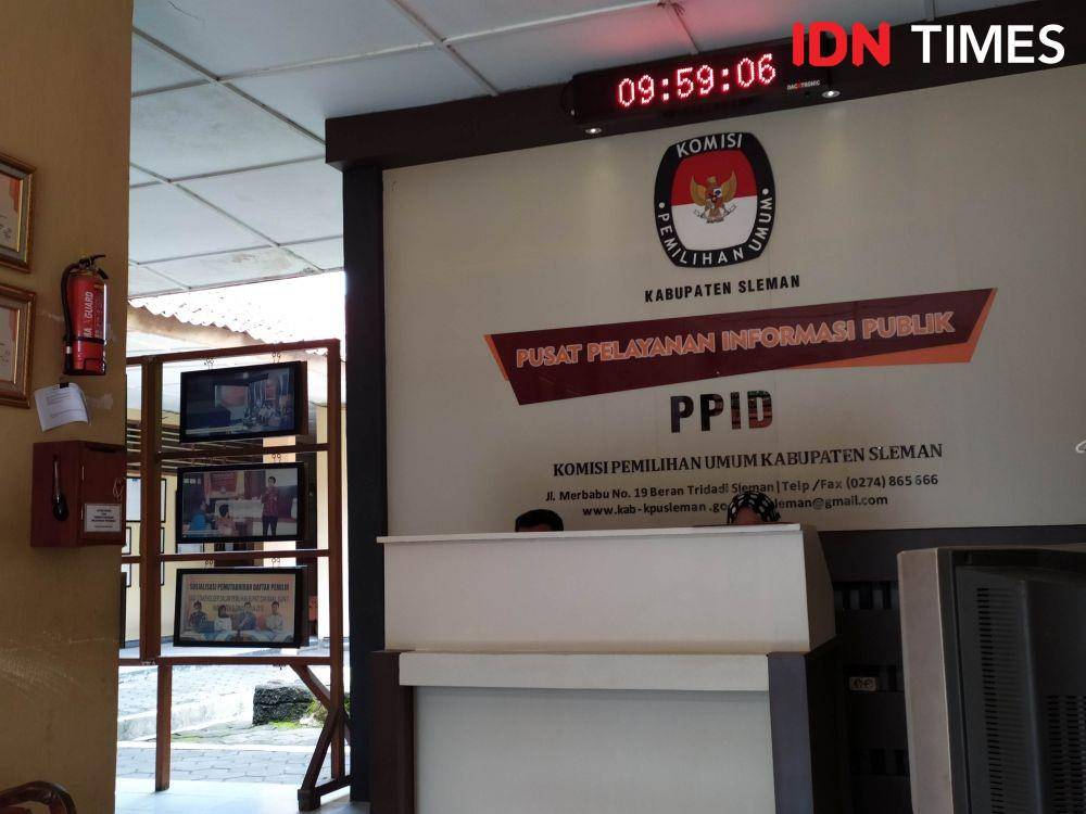 Kantor KPU Sleman. IDN Times/ Siti Umaiyah