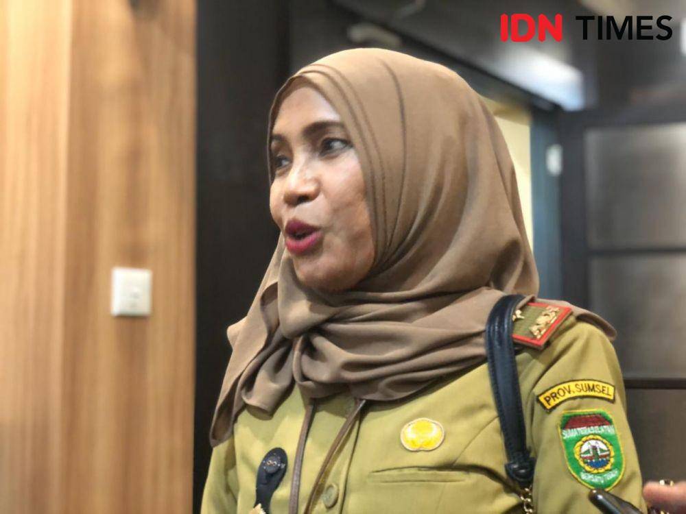 Kepala Dinas Penanaman Modal dan Pelayanan Terpadu Satu Pintu Provinsi Sumsel, Megaria (IDN Times/Rangga Erfizal)