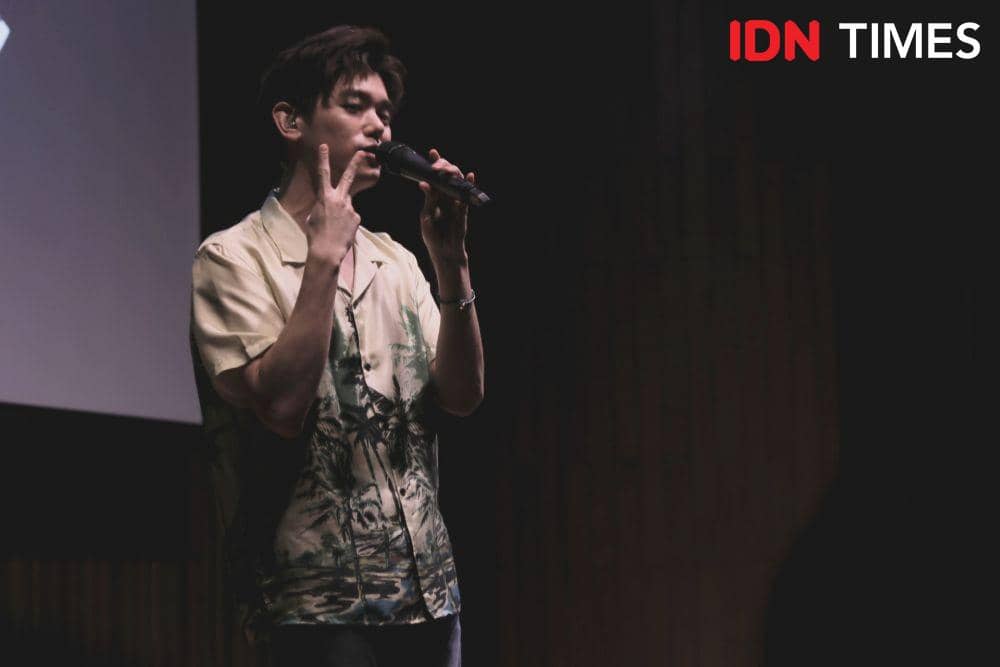 Eric Nam dalam We Begin Asia Tour 2020 di Jakarta. 13 Januari 2020. IDN Times/Nadia Umara