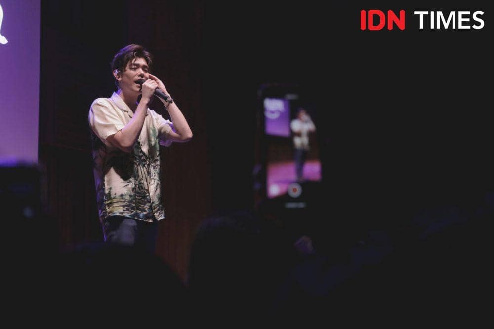 Eric Nam dalam We Begin Asia Tour 2020 di Jakarta. 13 Januari 2020. IDN Times/Nadia Umara