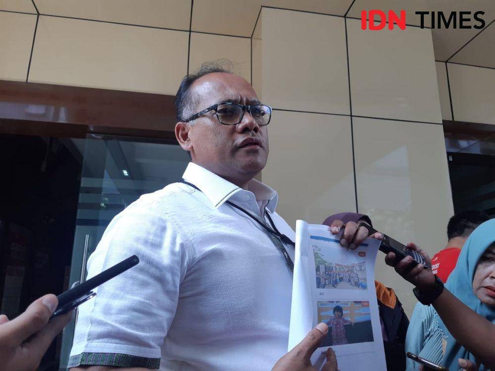 Dirreskrimsus Polda Jatim Kombes Pol Gidion Arif Setyawan ketika diwawancarai kasus investasi MeMiles, Senin (13/1). IDN Times/Ardiansyah Fajar