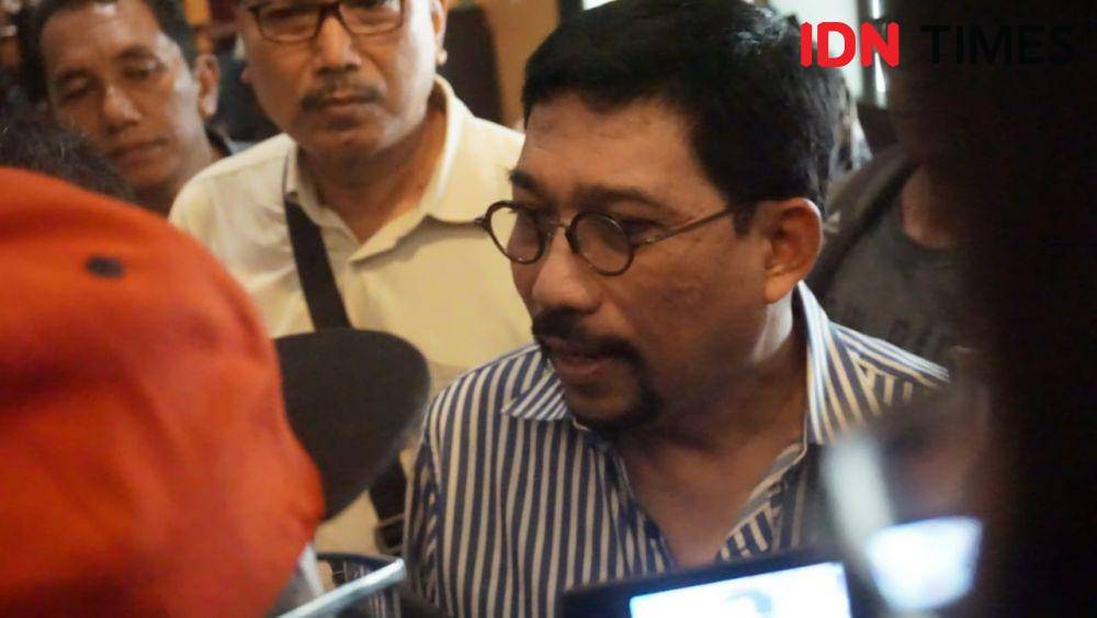 Mantan Kapolda Jatim Irjen (Purn) Machfud Arifin saat bertemu dengan DPD PAN Surabaya, Senin (13/1). IDN Times/Fitria Madia