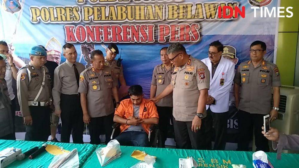 Kapolda Sumut Irjen Pol Martuani Sormin saat konfrensi pers soal pelaku curas (IDN Times/Fadli Syahputra)