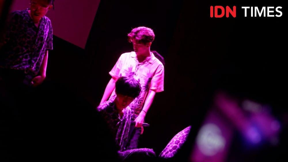Eric Nam saat konser Before We Begin di Jakarta. 13 Januari 2020. IDN Times/Rosita A.