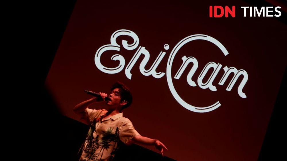 Eric Nam saat konser Before We Begin di Jakarta. 13 Januari 2020. IDN Times/Rosita A.