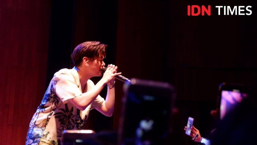 Eric Nam saat konser Before We Begin di Jakarta. 13 Januari 2020. IDN Times/Rosita A.