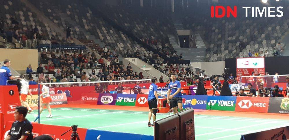 Pasangan Alfian Eko Prasetya/Annisa Saufika lolos ke babak kedua Indonesia Masters 2020 (IDN Times/Margith Juita Damanik)