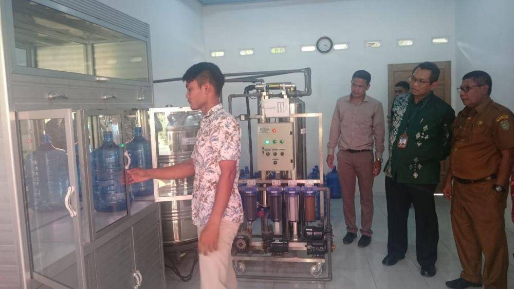 Bank Indonesia berikan instalasi air minum untuk pondok pesantren (Dok.IDN Times/istimewa)