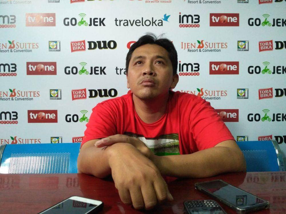 Media Officer Arema FC, Sudarmaji. IDN Times/ Alfi Ramadana