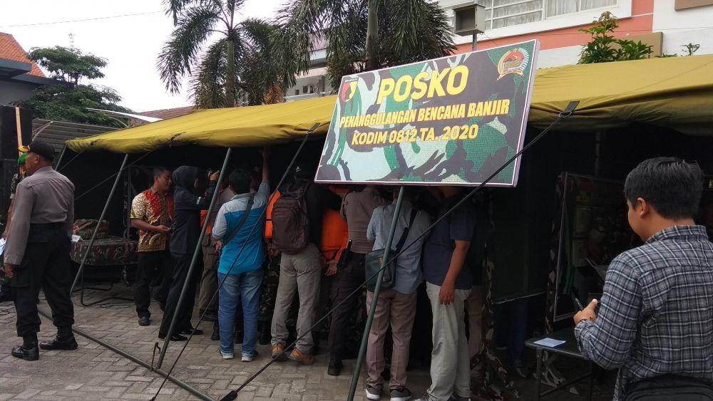 Posko bencana alam di Lamongan. IDN Times/Imron