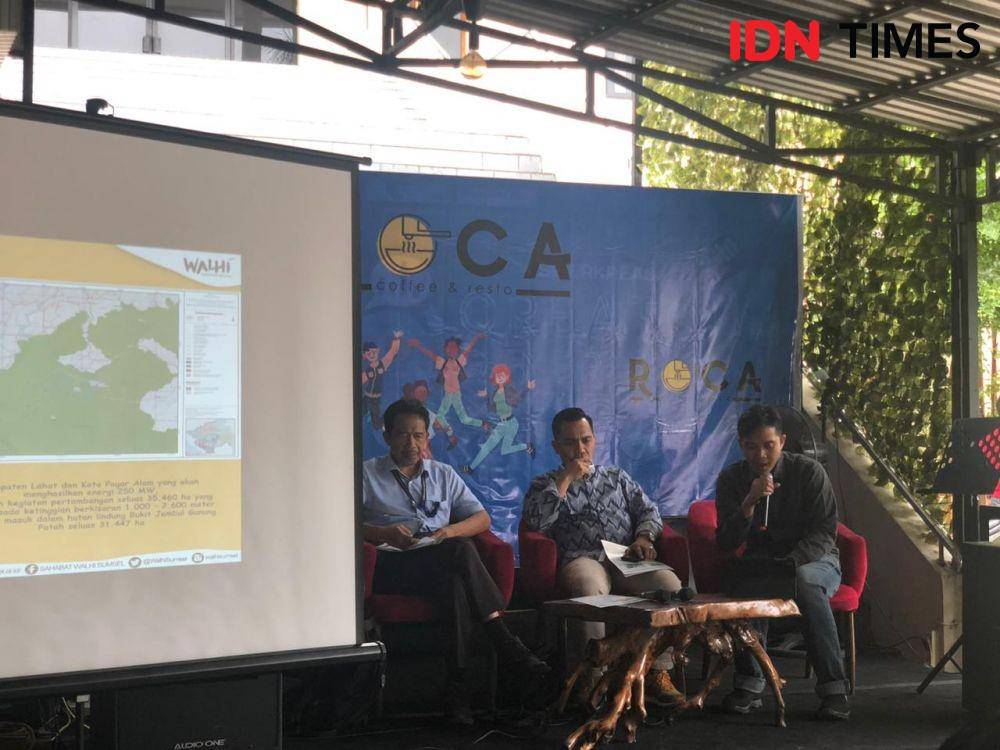 Tinjauan Lingkungan Hidup Walhi tahun 2019 (IDN Times/Rangga Erfizal)