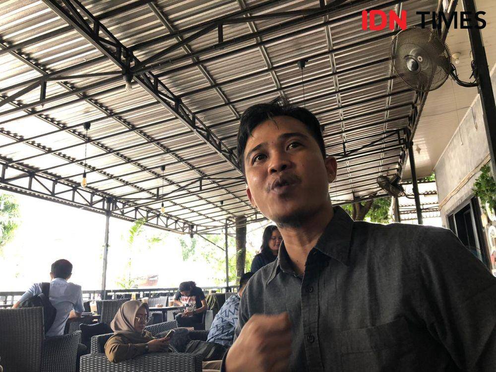 Direktur Eksekutif Walhi Sumsel, M Hairul Sobri (IDN Times/Rangga Erfizal)