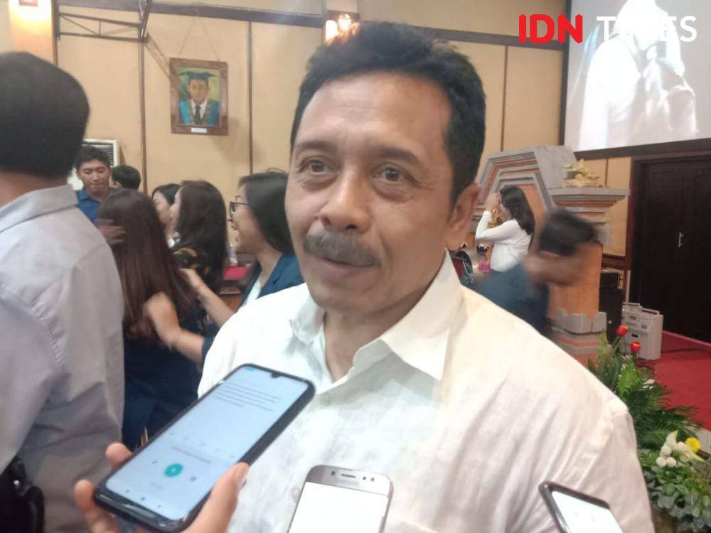 Mantan Hakim Konstitusi MK (Mahkamah Konstitusi), Dr I Dewa Gede Palguna. (IDN Times/Ayu Afria)