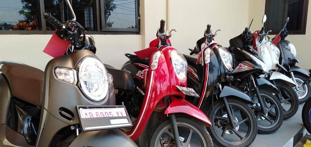 Barang bukti pelaku klitih yang diamankan polisi.IDN Times/Daruwaskita