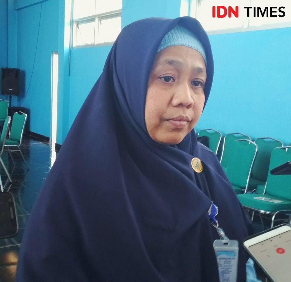 Kepala Balai Pengelolaan Infrastruktur Air Limbah dan Air Minum Perkotaan (PIALAMP), Rosdiana. IDN Times/Febriana Sinta