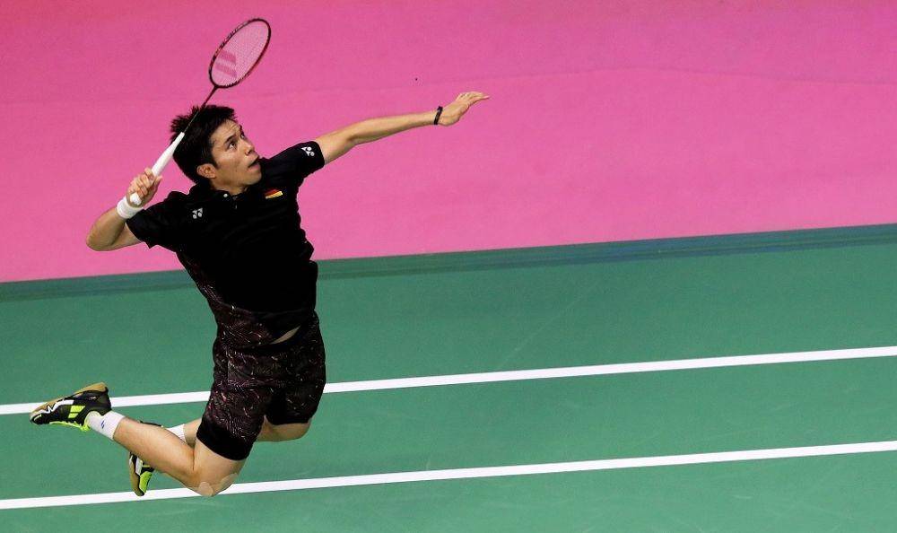 Salah satu pemain Jerman, Jones Ralfy Jansen merupakan pemain berdarah Indonesia.   bwfbadminton.com