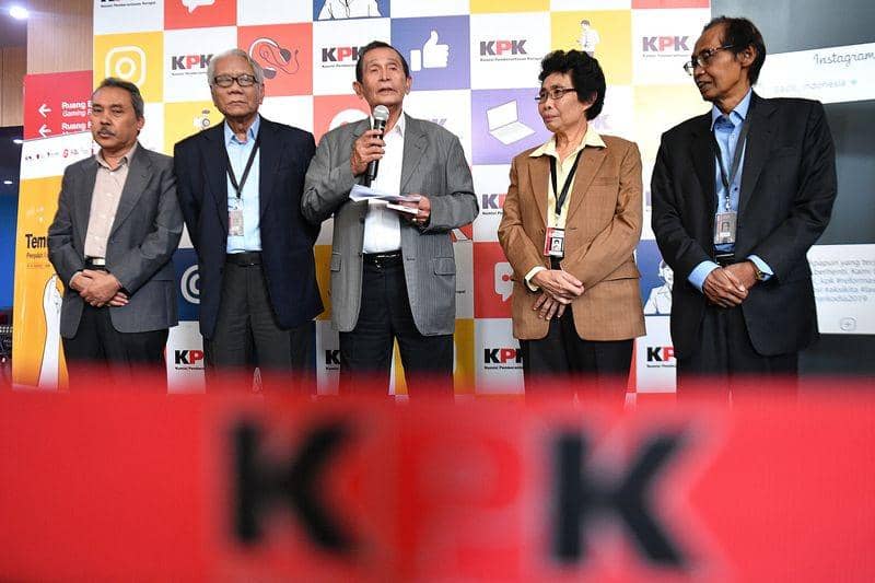 (Dewan Pengawas KPK) ANTARA FOTO/Sigid Kurniawan