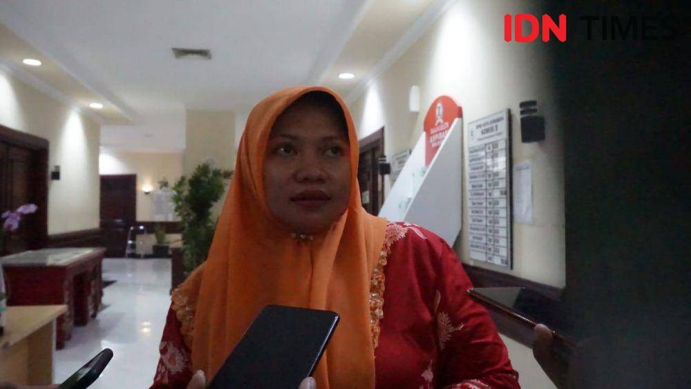 Ketua Komisi D DPRD Kota Surabaya, Khusnul Khotimah Selasa (14/1). IDN Times/Fitria Madia
