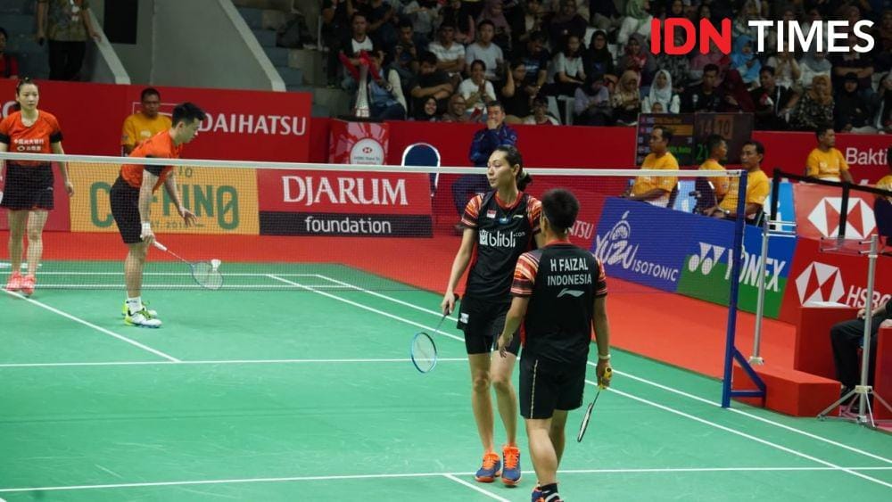 Hafiz Faizal/Gloria Emanuelle Widjaja gugur di babak pertama Indonesia Masters 2020 (IDN Times/Reynaldy Wiranata)