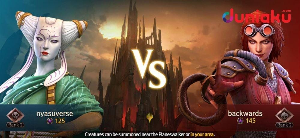 PVP Tamiyo Duel. duniaku.com/Adhitya Daniel