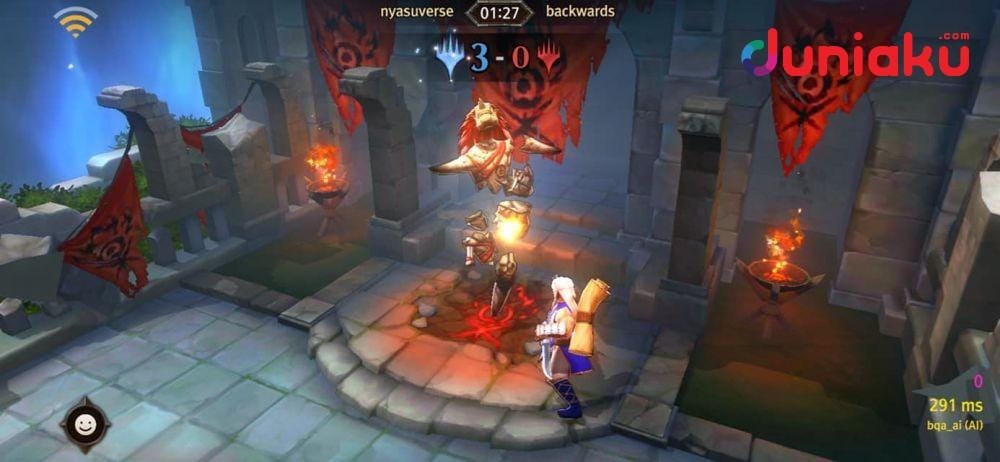 Objective win Magic Manastrike. duniaku.com/Adhitya Daniel