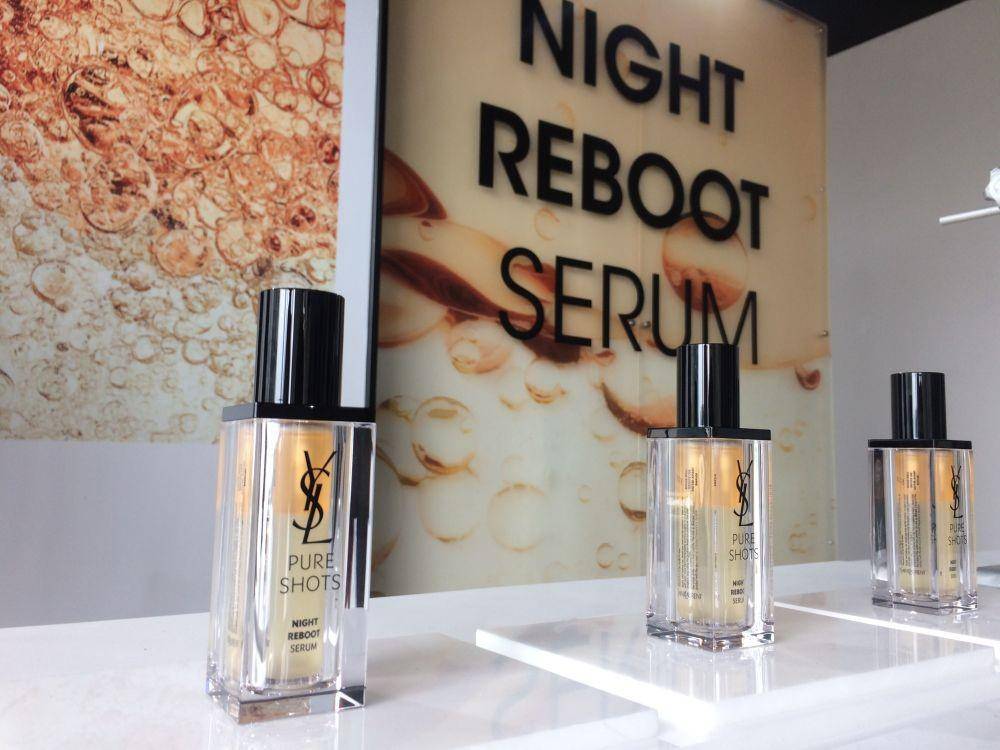 Night Reboot Serum merupakan salah satu produk dari rangkaian Pure Shots yang berbahan dasar kaktus. IDN Times/M. Tarmizi Murdianto