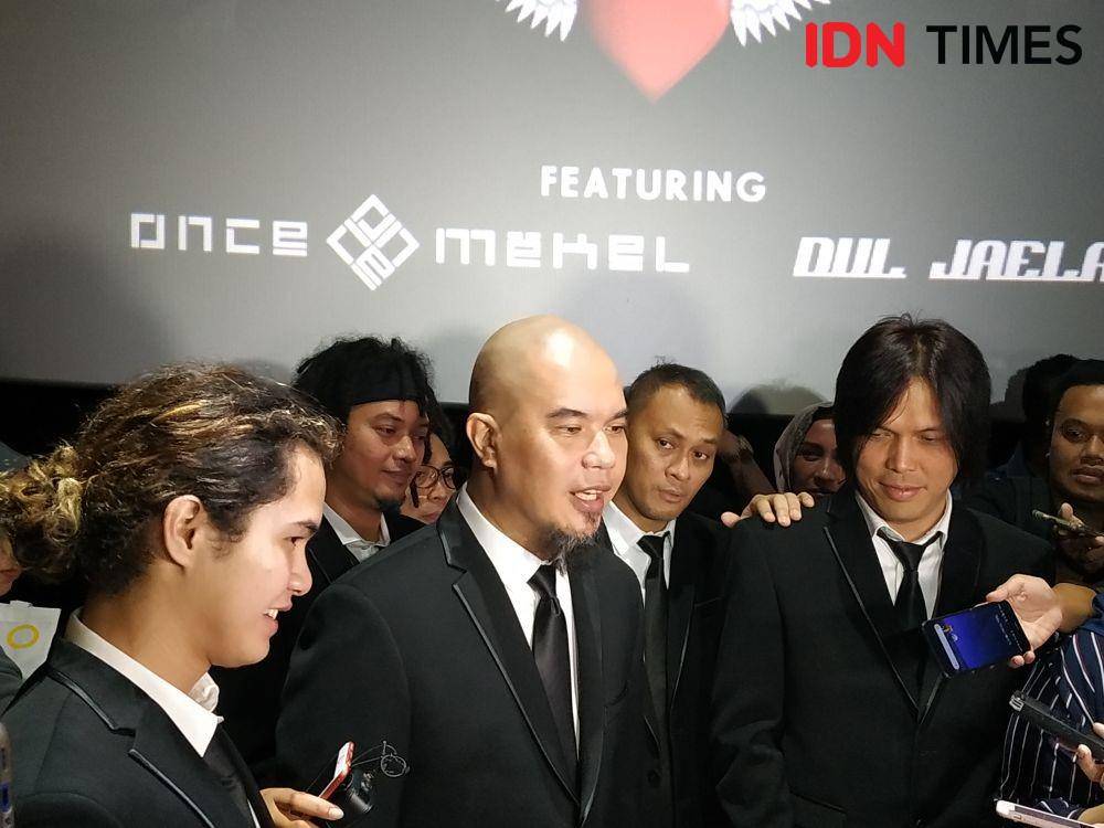 Ahmad Dhani dalam press conference konser tur Dewa 19 di Jakarta. 15 Januari 2020. IDN Times/Nadia Umara