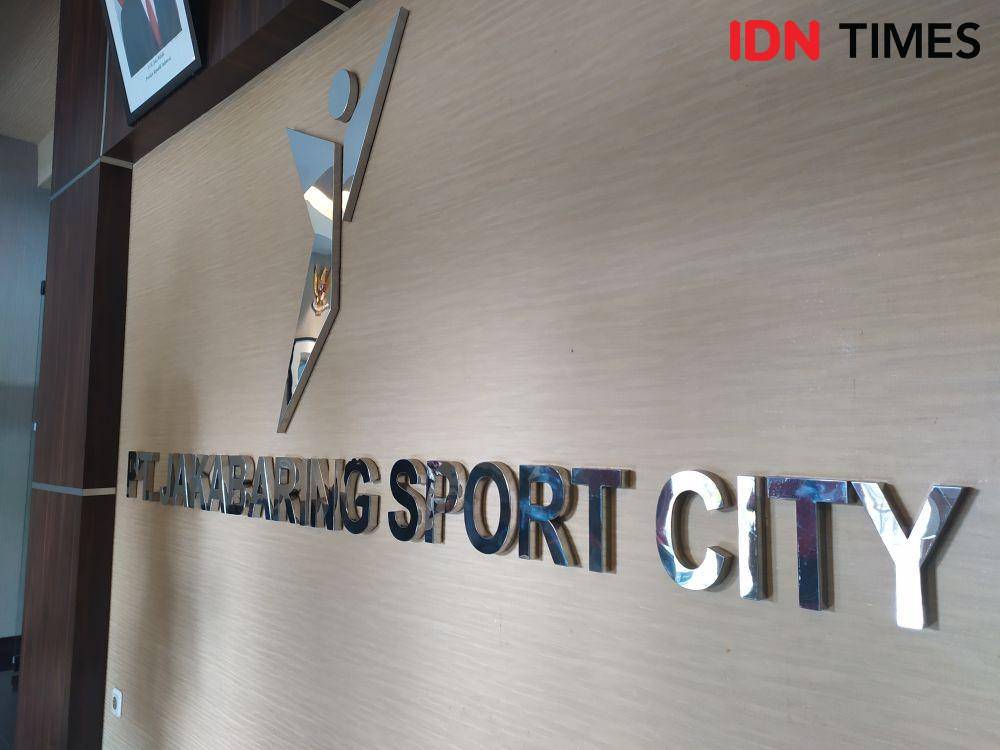 Gedung PT Jakabaring Sport City Palembang (IDN Times/Feny Maulia Agustin)