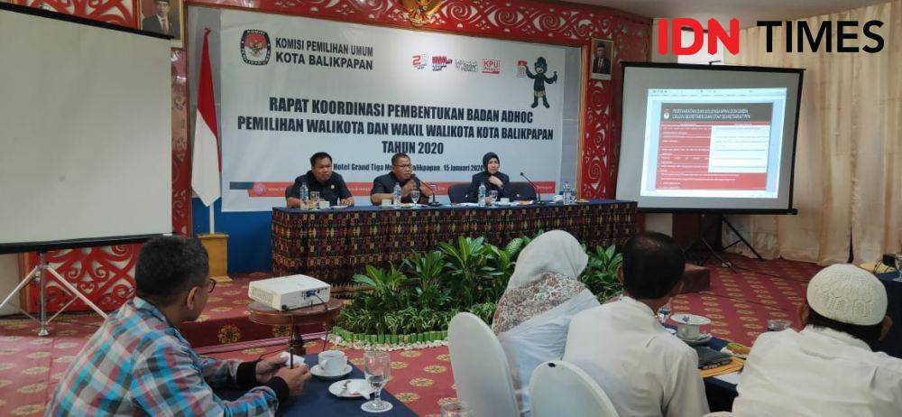 Rapat Koordinasi Pembentukan Badan Ad Hoc Pilwali Balikpapan 2020 (IDN Times/Maulana)
