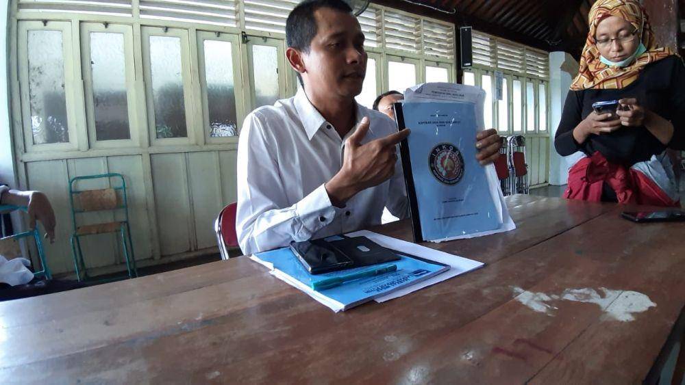 Kasie Pemerintahan Balai Desa Sidoluhur, Adi Arya Pradana. Foto:ist