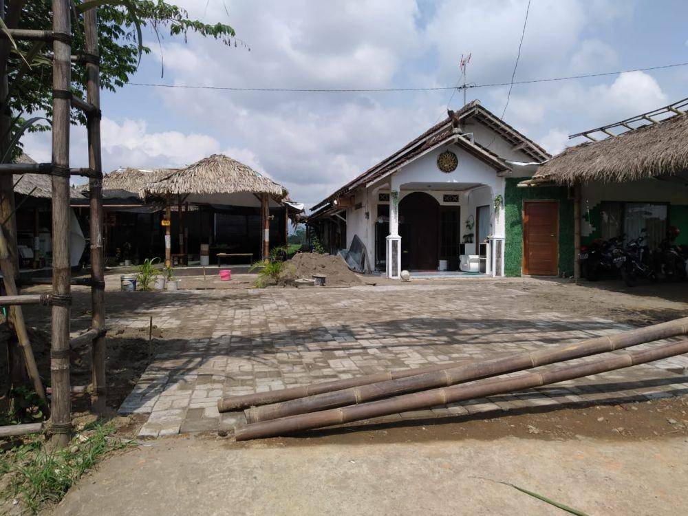 Rumah kontrakan Raja Keraton Agung Sejagad. Foto:ist
