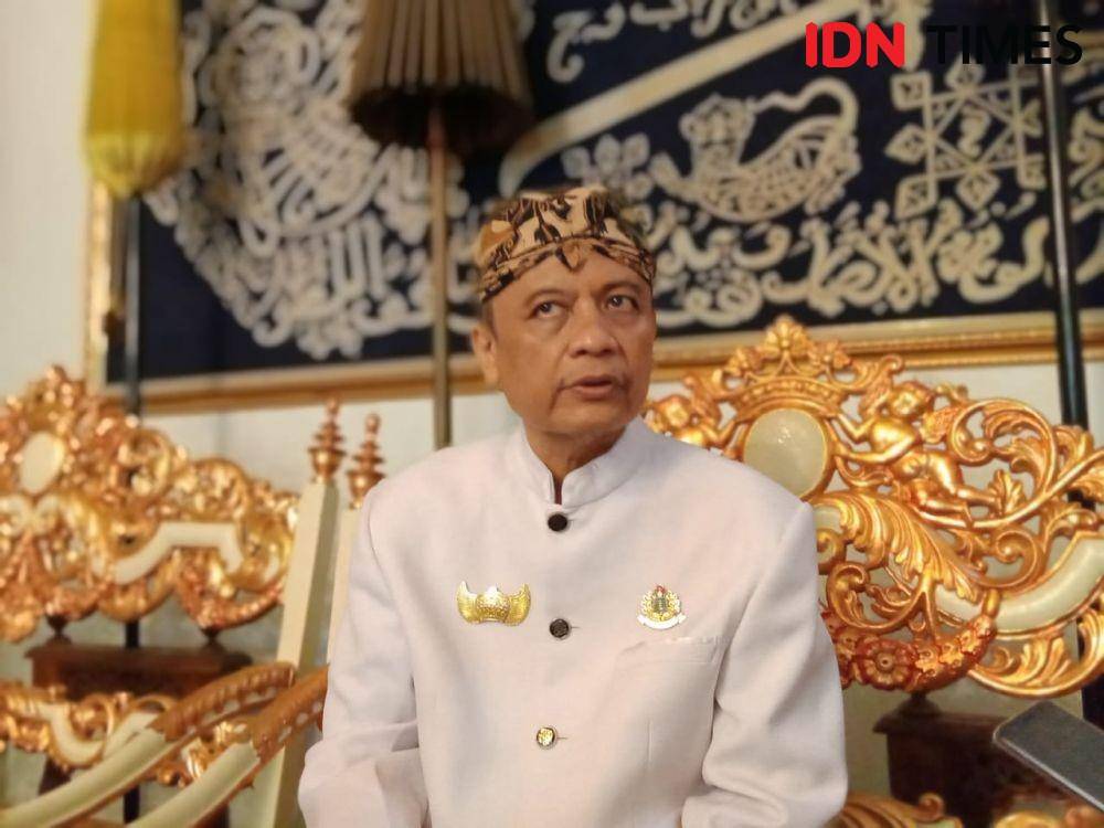 Ketua umum FSKN Sultan Sepuh XIV, PRA Arief Natadiningrat. (IDN Times/Wildan Ibnu)